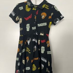 Universal Monsters Cakeworthy Collared Dress